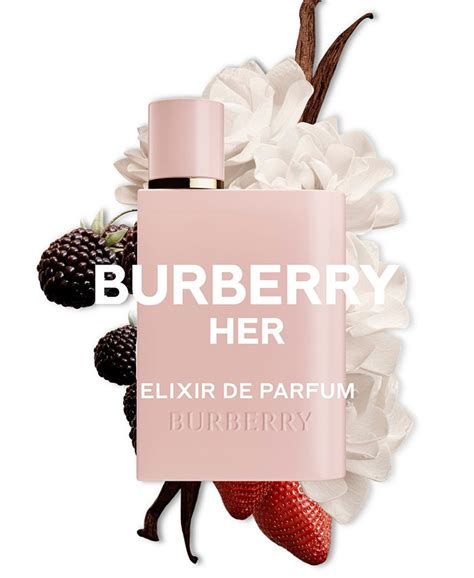 burberry black perfume price macys|Burberry her elixir 3.4 oz.